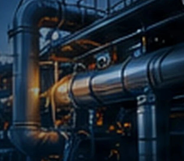 Industrial pipework and engineering plant